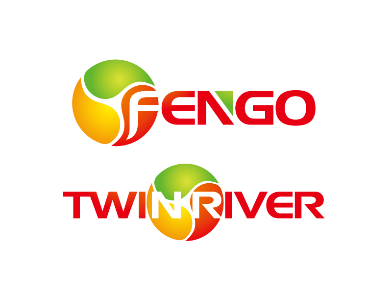 張俊的FENGO 和 TWIN RIVERlogo設(shè)計(jì)