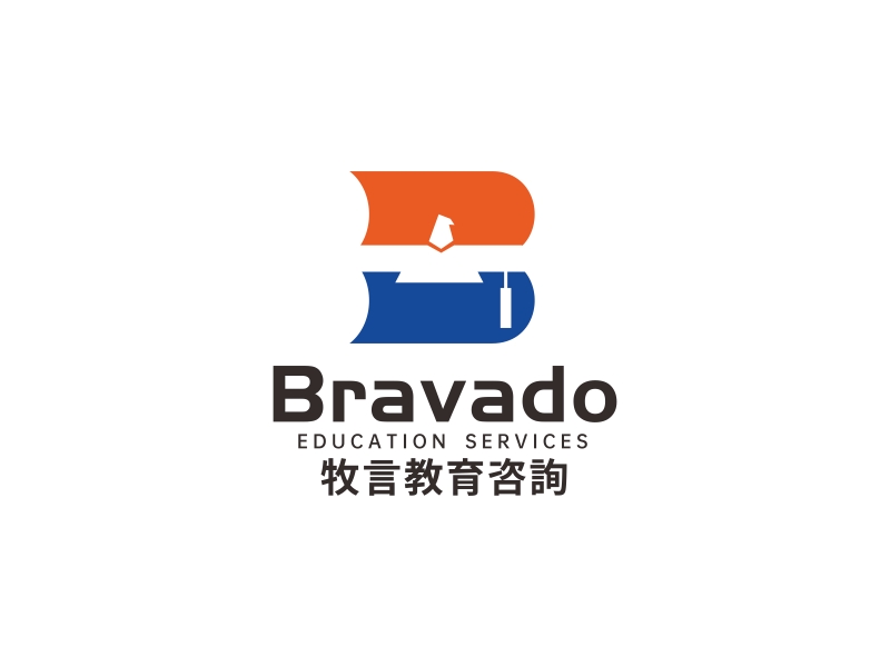 林思源的牧言教育咨詢(深圳)有限公司 / Bravado Education Services (Shenzlogo設計