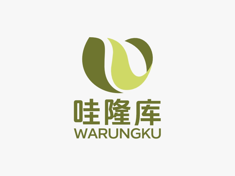 Warungku哇隆庫logo設計