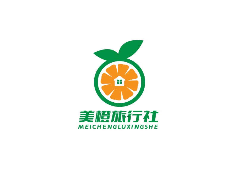 李寧的深圳市美橙旅行社有限公司logo設計