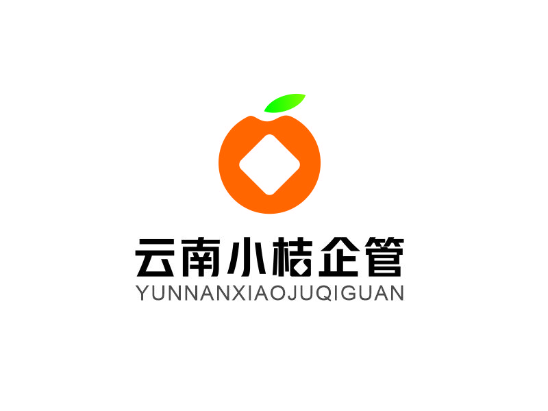 向紅的云南小桔企業管理有限公司logo設計