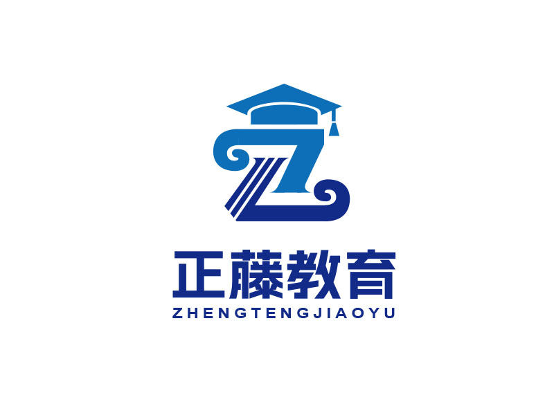 朱紅娟的正藤教育logo設(shè)計