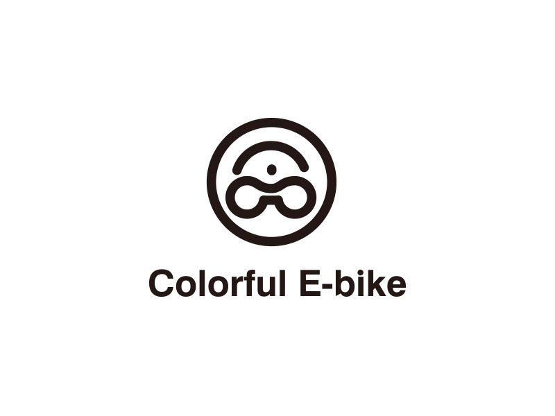 朱紅娟的Colorful E-bikelogo設計